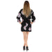 Robe Armani Exchange couleur noir — vue 3