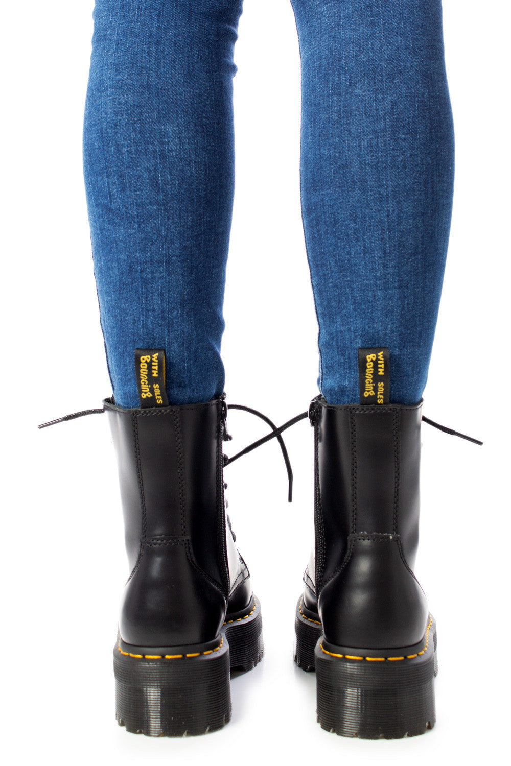 Bottes Dr. Martens couleur noir — vue 3