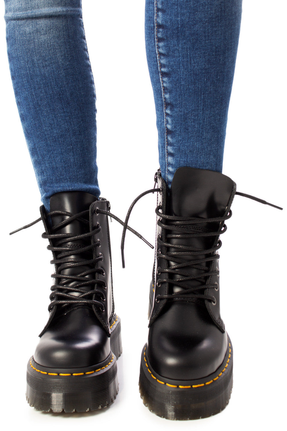 Bottes Dr. Martens couleur noir — vue 2