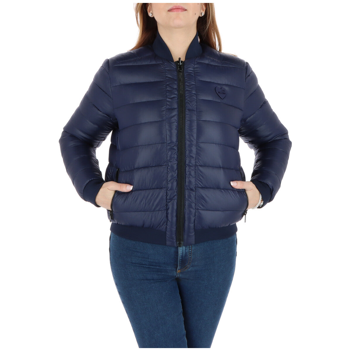 Veste Love Moschino couleur bleu