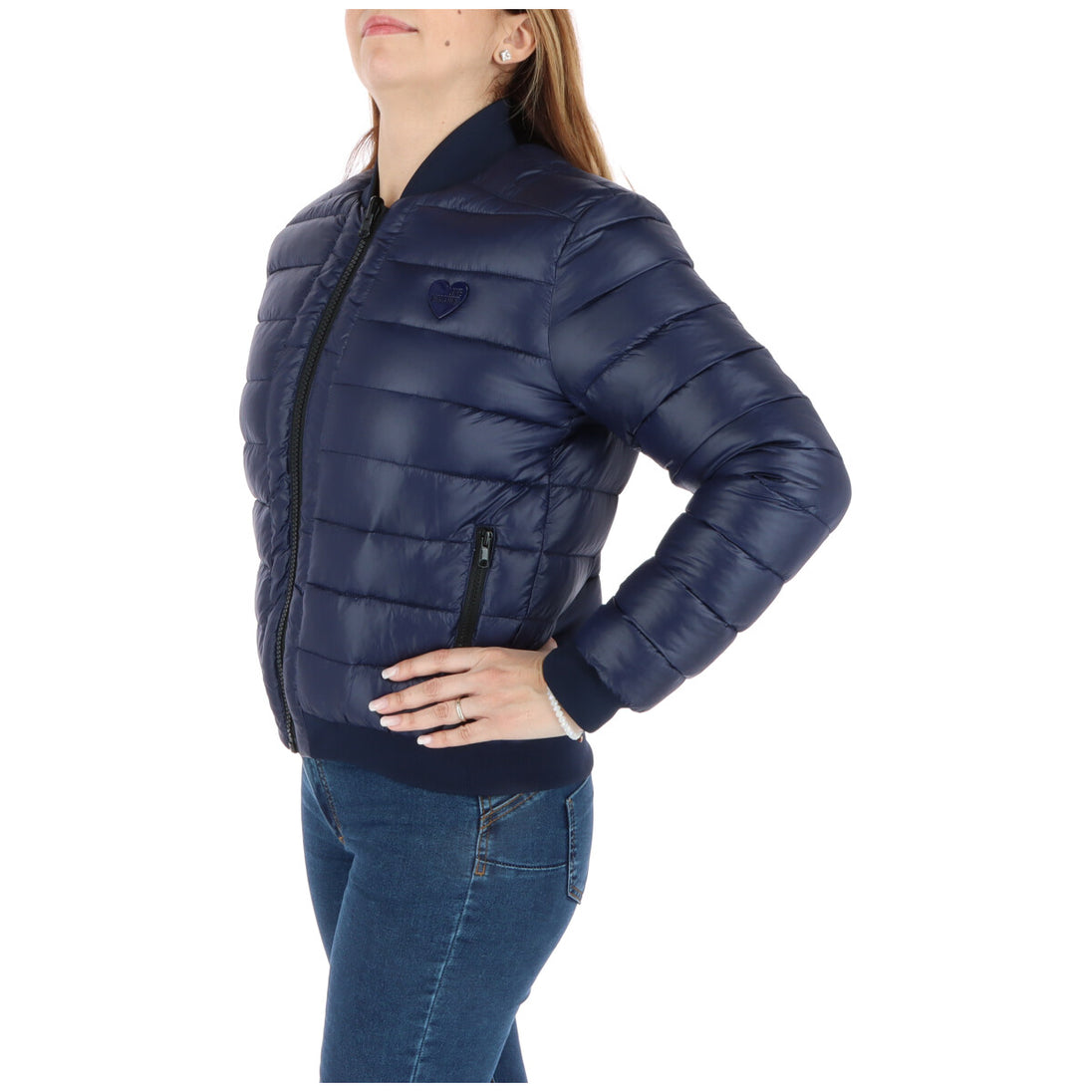 Veste Love Moschino couleur bleu — vue 3