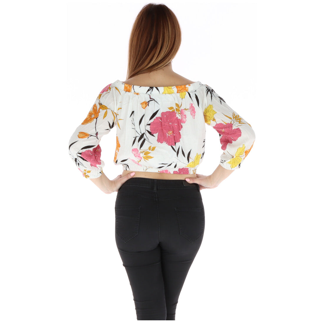 Top Guess couleur blanc — vue 3