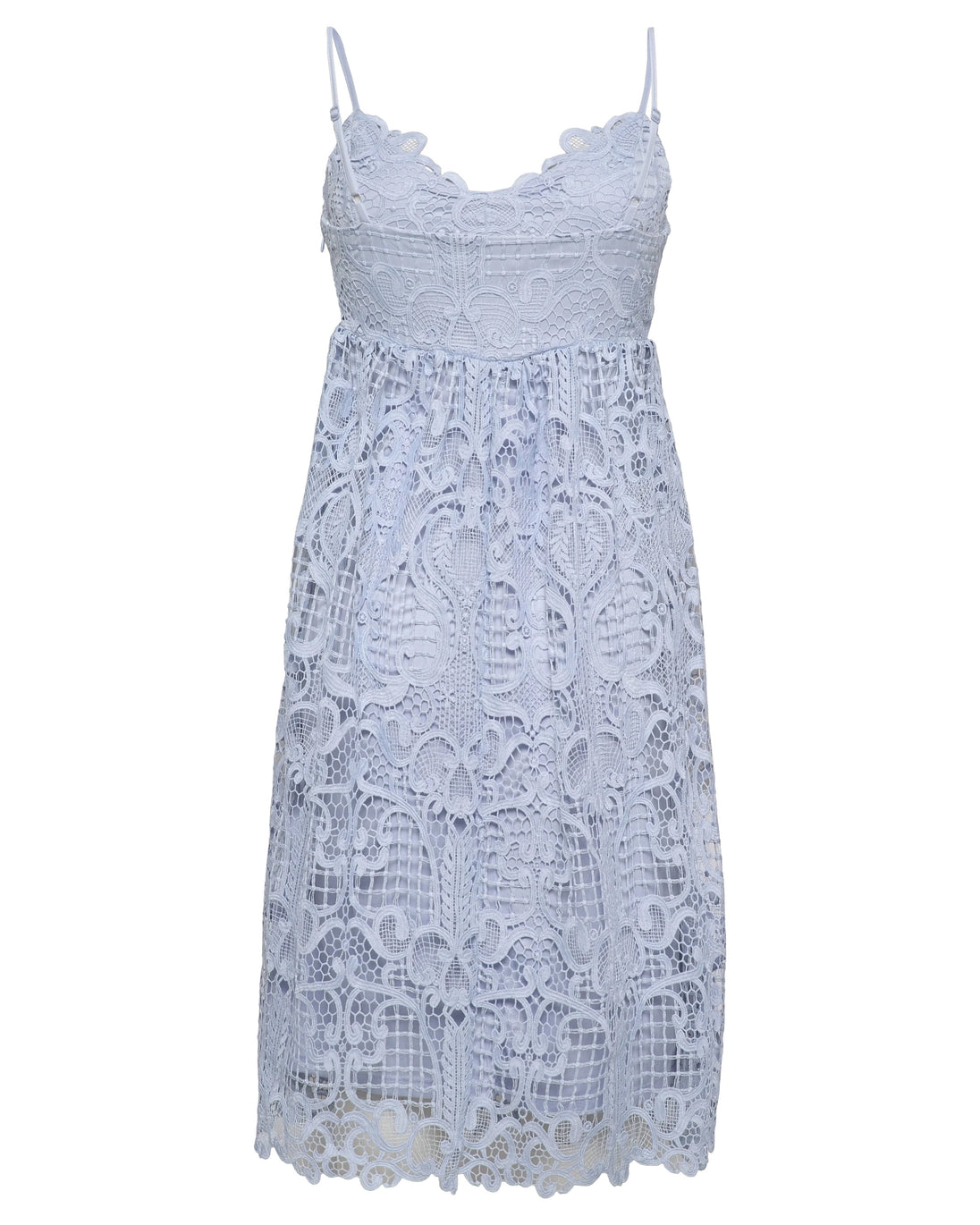 Robe Vila Clothes couleur bleu azur — vue 2