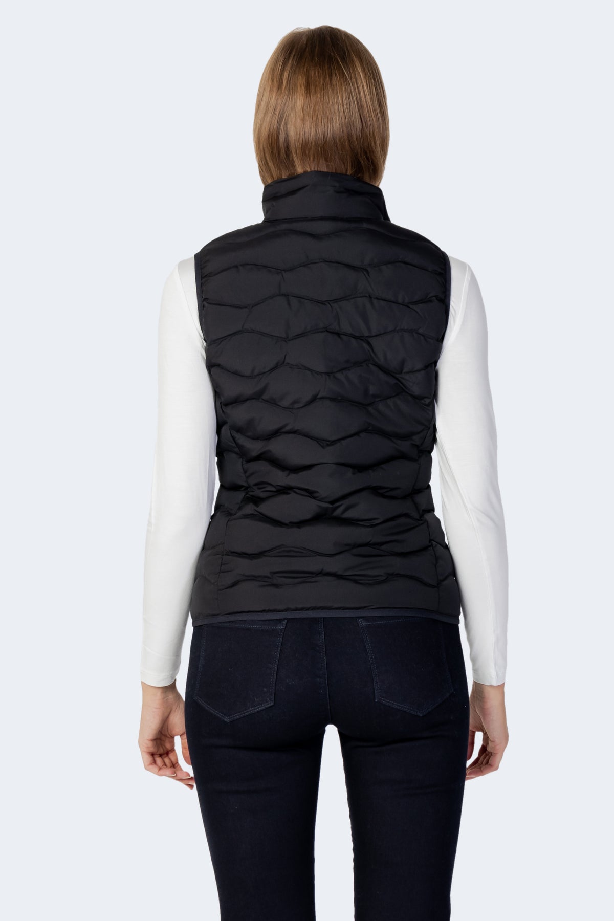 Gilet Ea7 couleur noir — vue 4