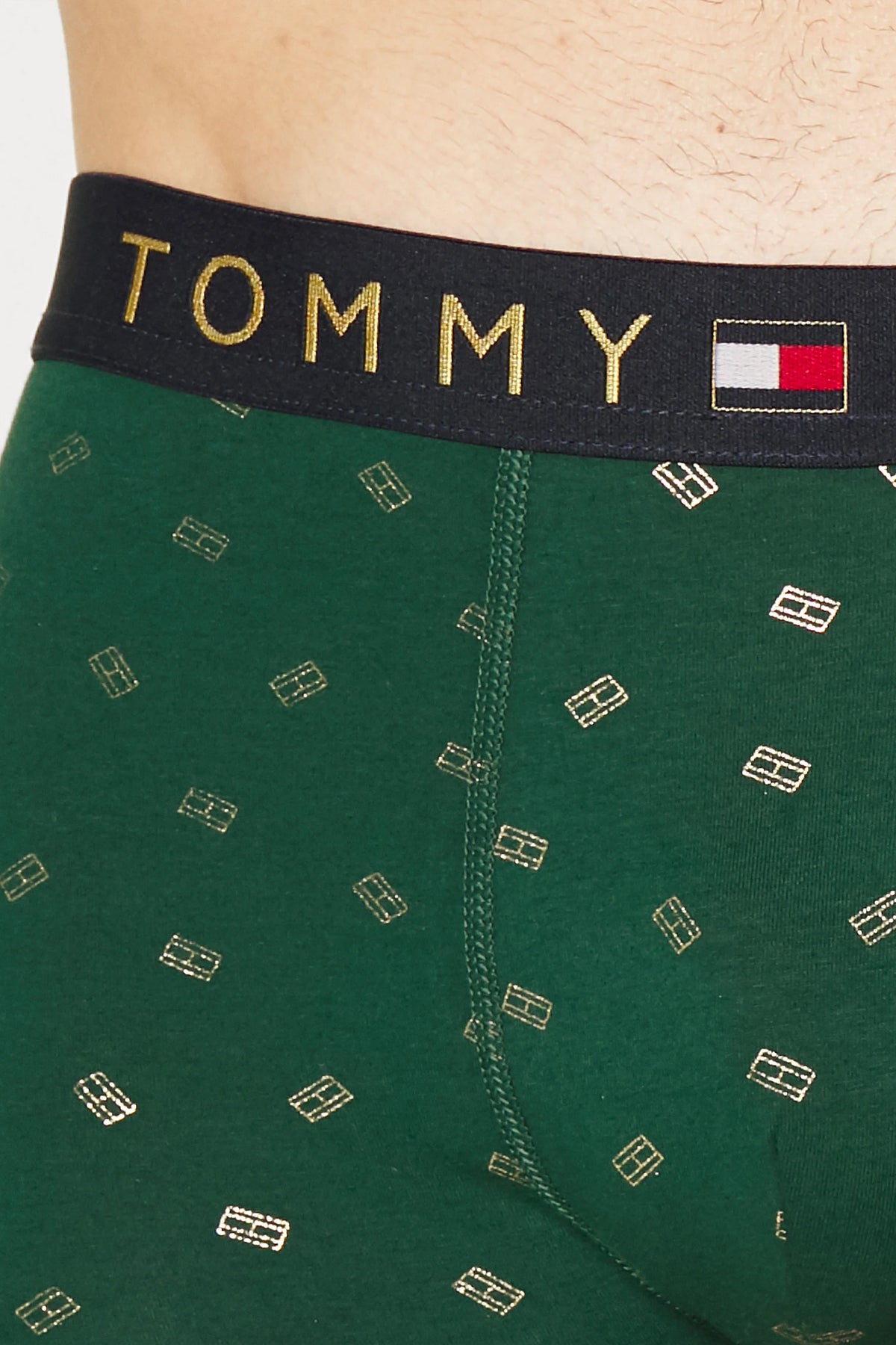 Sous-vêtement Tommy Hilfiger couleur vert — vue 4
