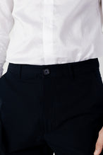 Pantalon Armani Exchange couleur bleu — vue 3