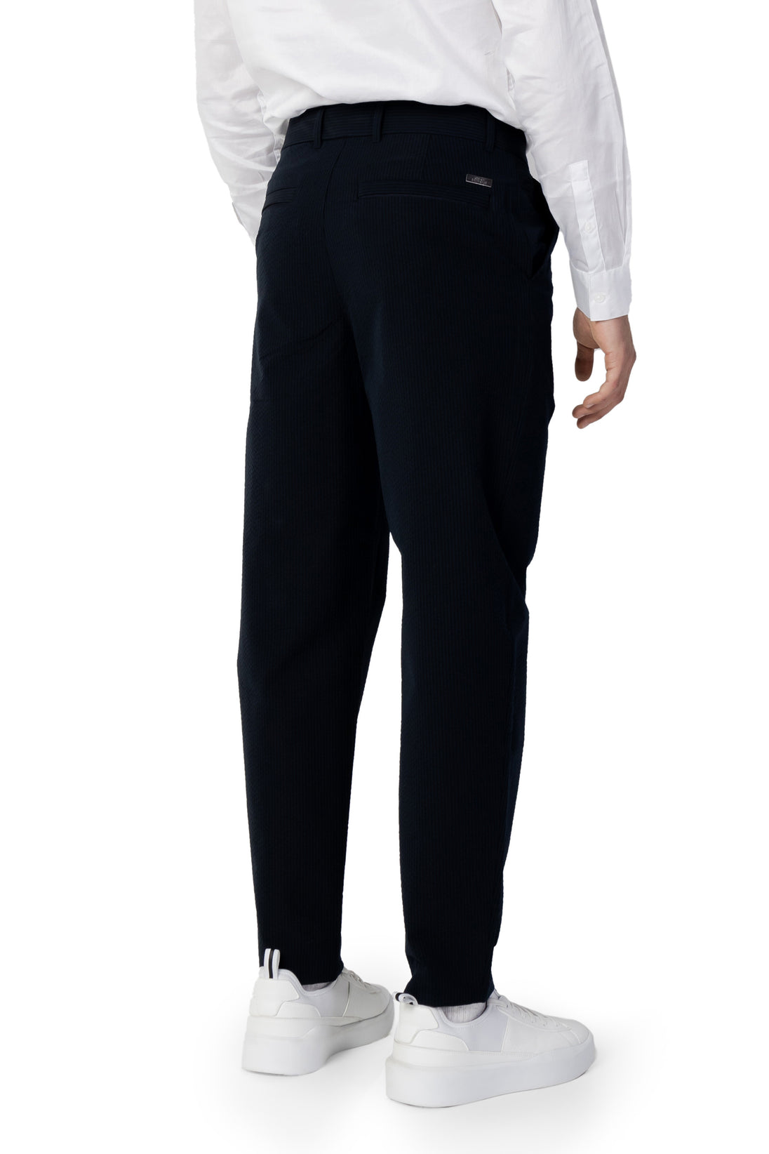 Pantalon Armani Exchange couleur bleu — vue 2