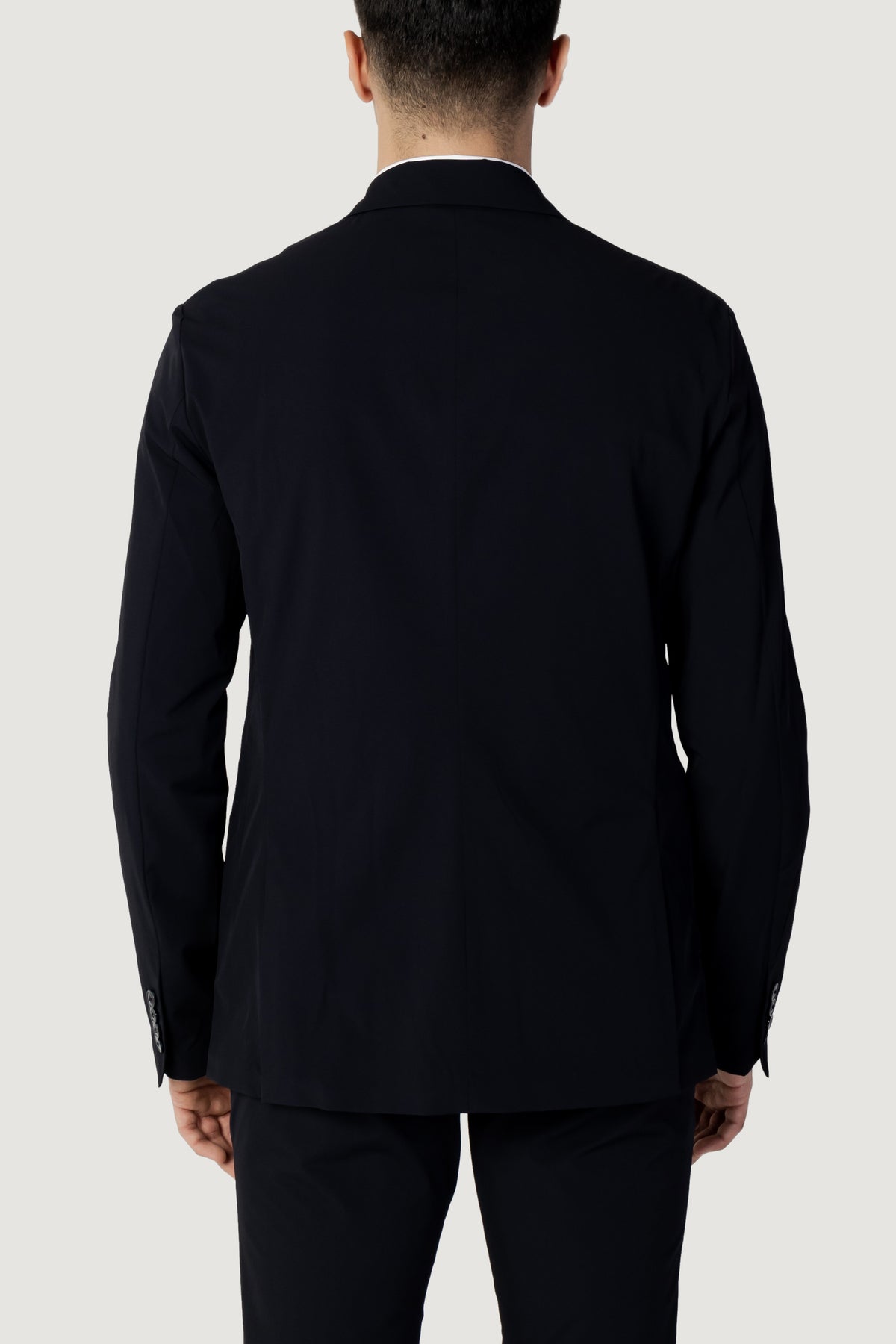Veste Armani Exchange couleur bleu — vue 5