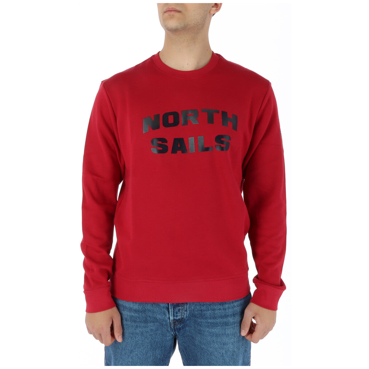 Sweat North Sails couleur rouge