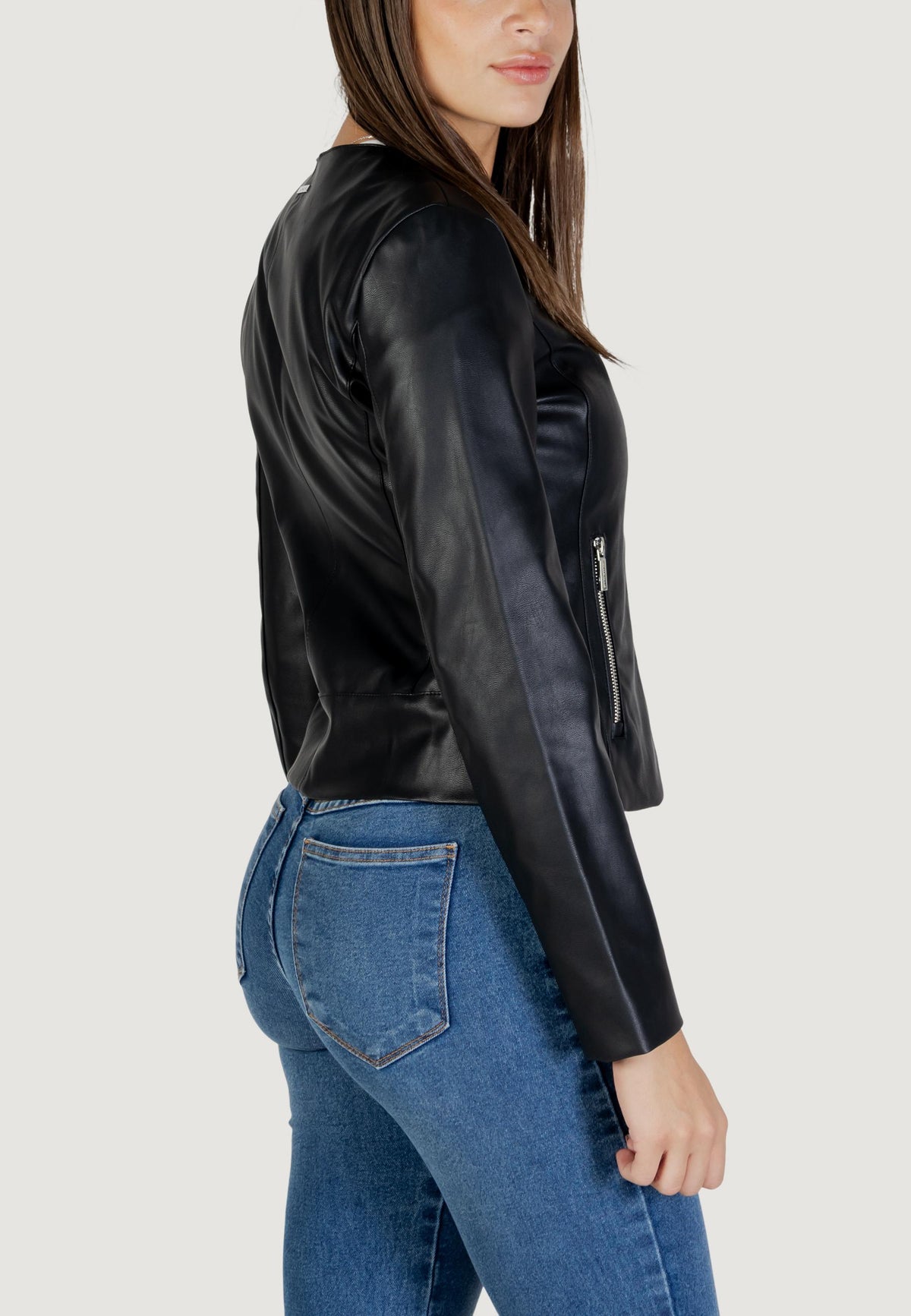 Veste Armani Exchange couleur noir — vue 5