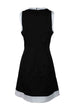 Robe Love Moschino couleur noir — vue 2