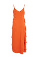 Robe Vila Clothes couleur orange — vue 2