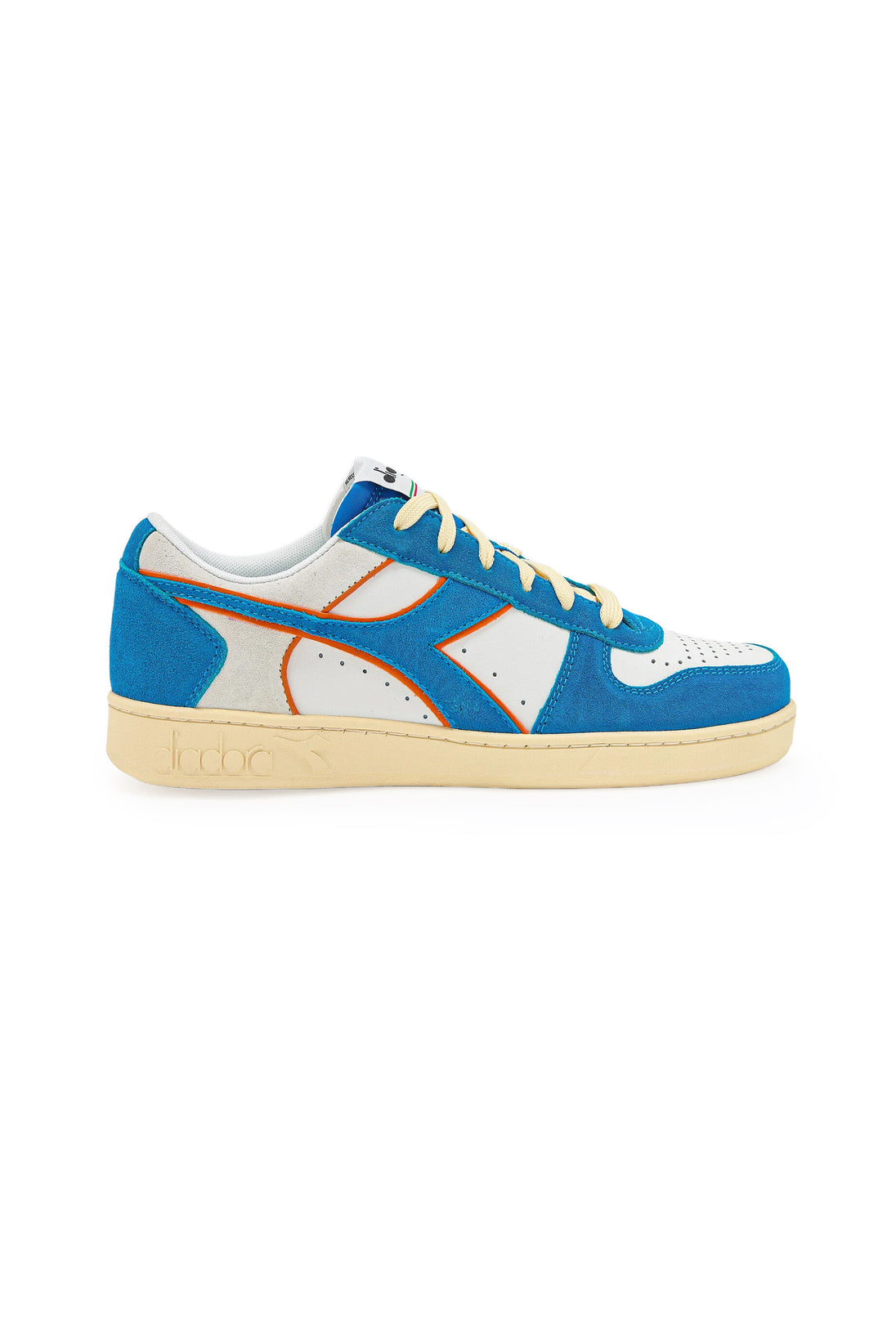 Baskets Diadora couleur bleu azur