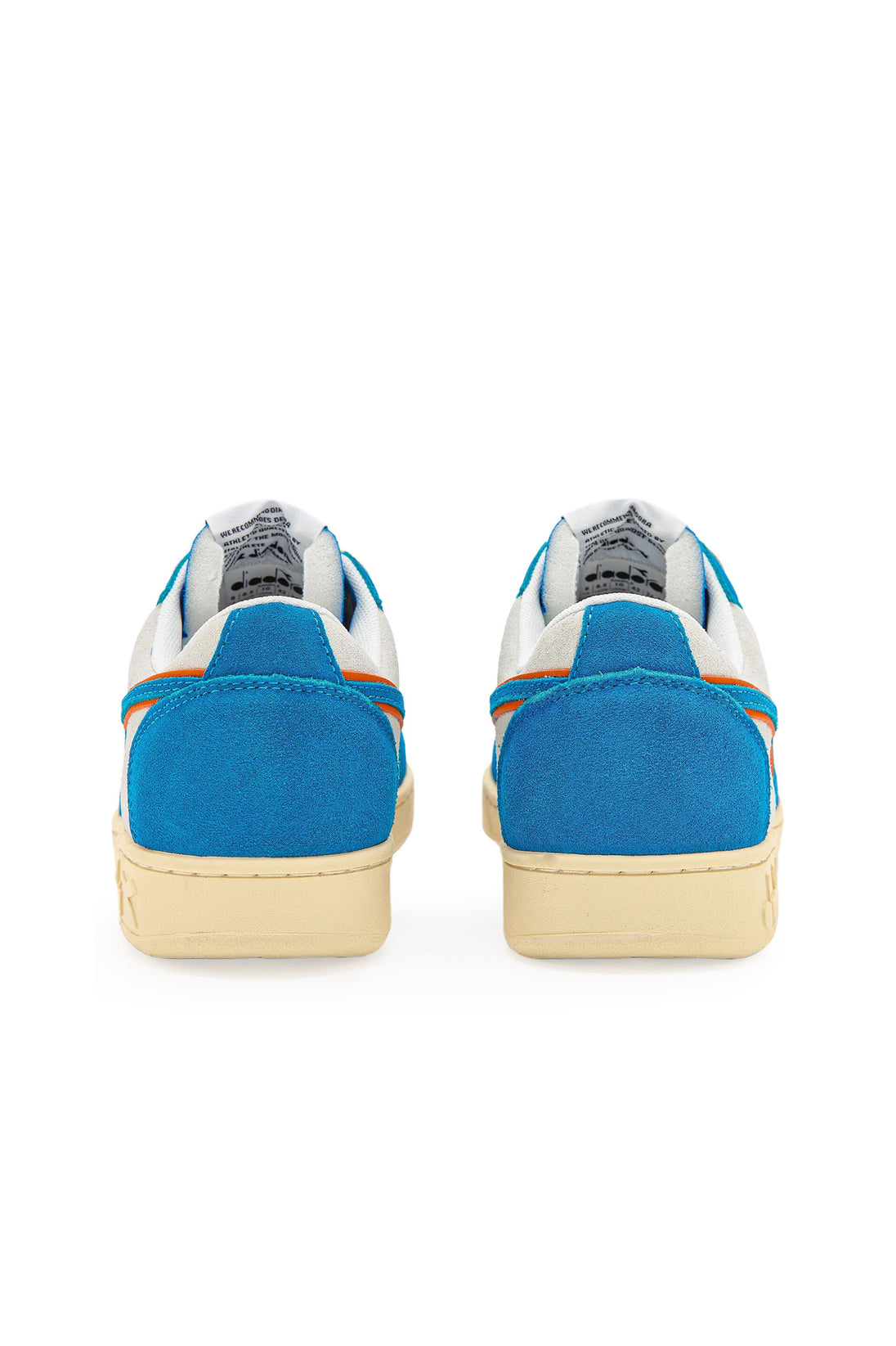 Baskets Diadora couleur bleu azur — vue 2