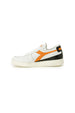 Baskets Diadora Heritage couleur orange — vue 3