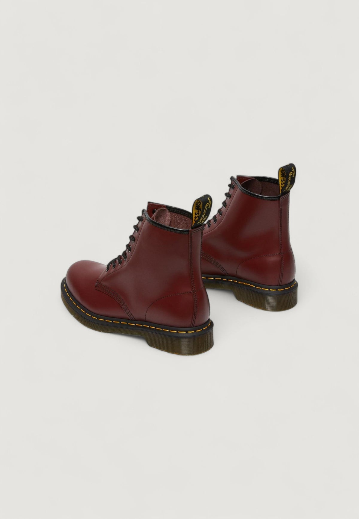 Bottes Dr. Martens couleur bordeaux — vue 5