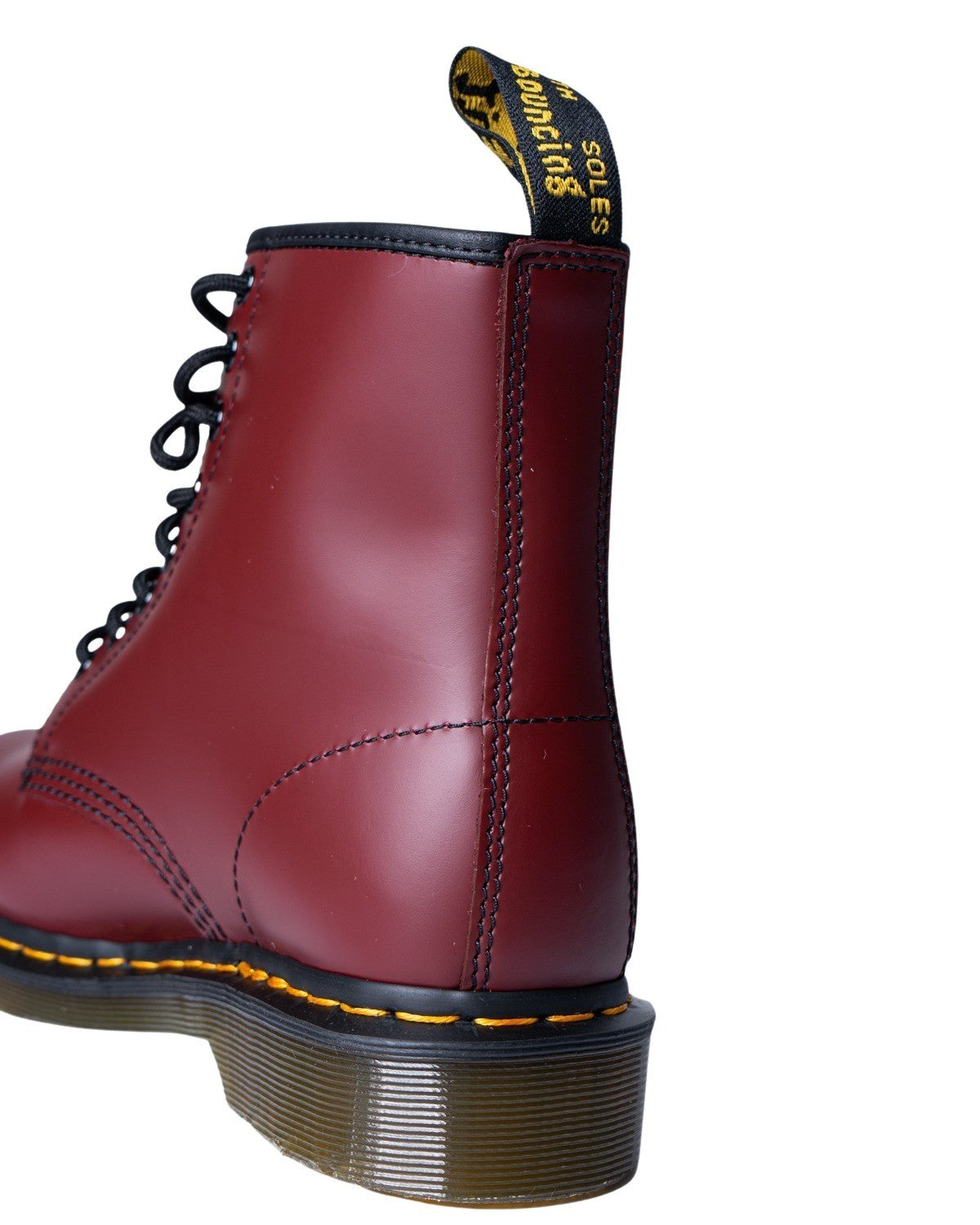 Bottes Dr. Martens couleur bordeaux — vue 3