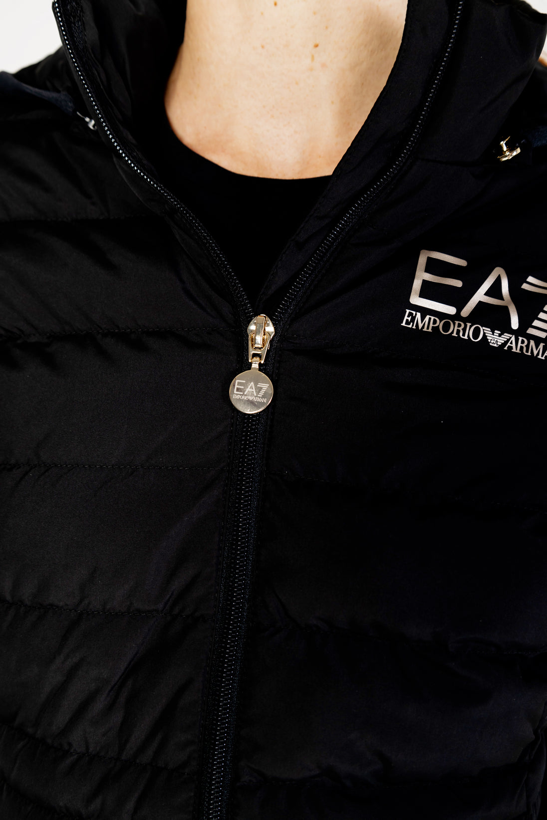 Veste Ea7 couleur noir — vue 5