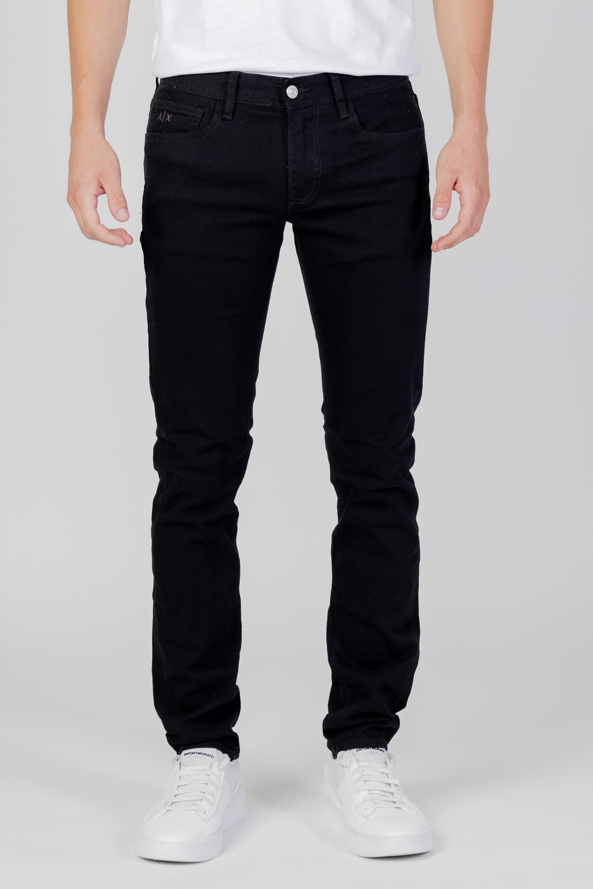 Jean Armani Exchange couleur noir — vue 3