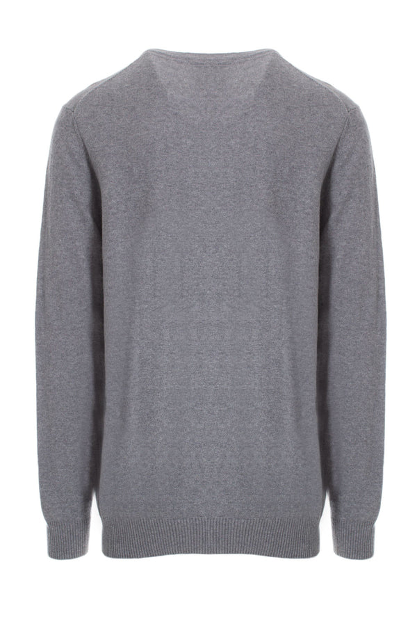 Pull Lyle & Scott couleur gris — vue 2