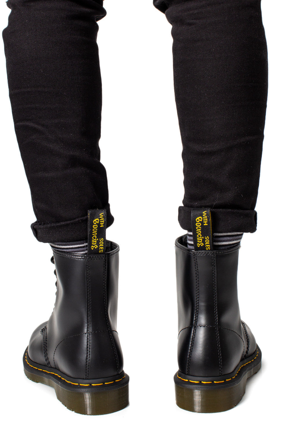 Bottes Dr. Martens couleur noir — vue 3
