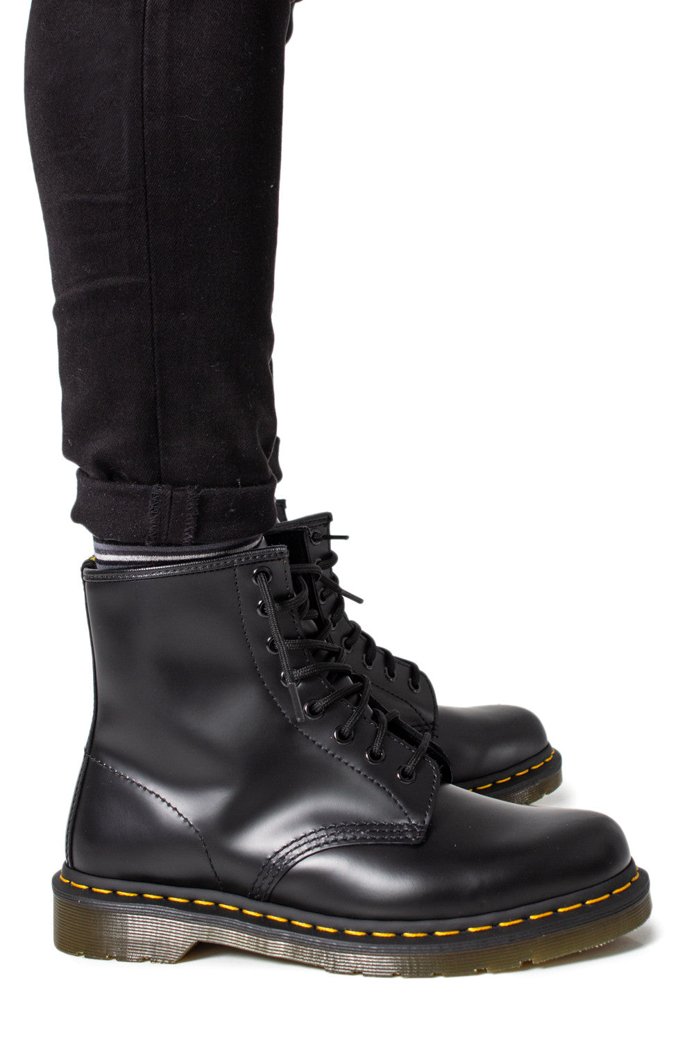Bottes Dr. Martens couleur noir — vue 2