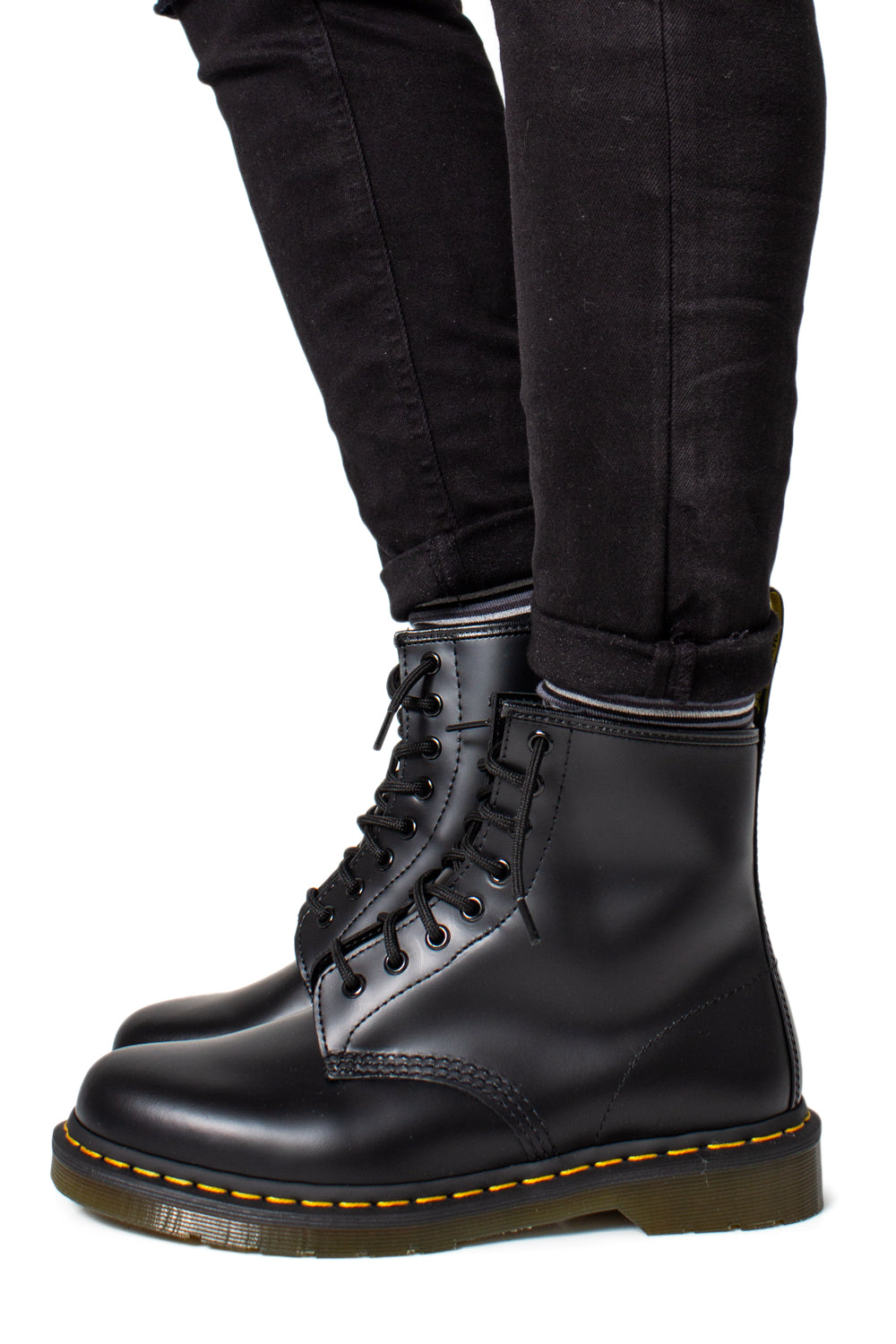 Bottes Dr. Martens couleur noir — vue 4