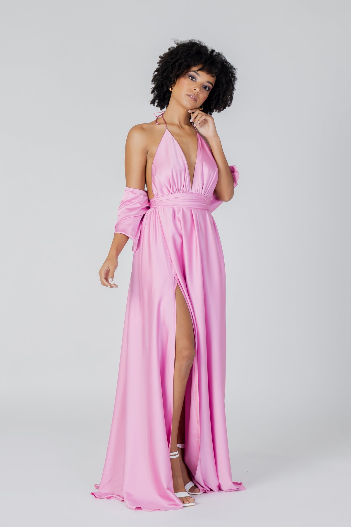 Écharpe Sol Wears Women couleur rose