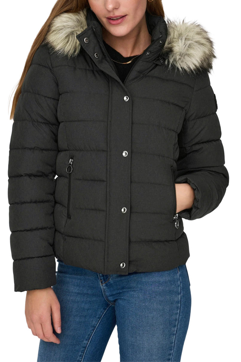 Veste Only couleur gris — vue 3