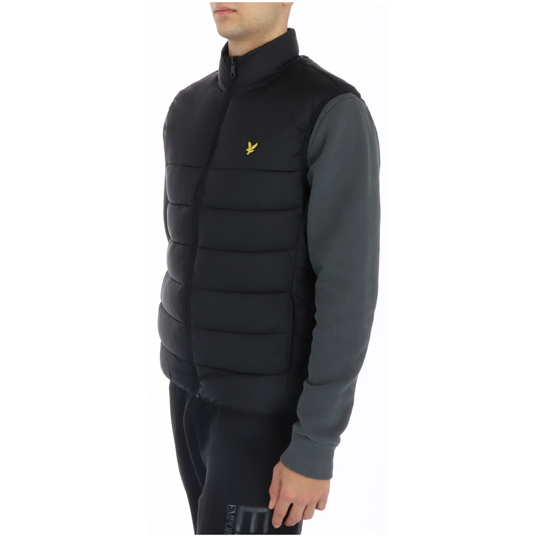 Gilet Lyle & Scott couleur noir — vue 2