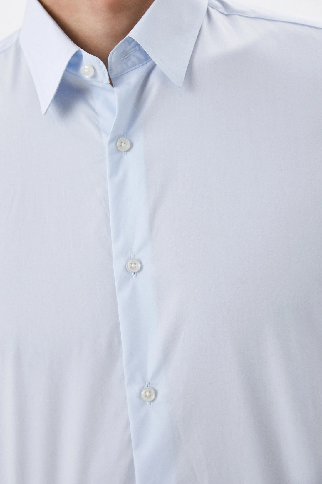 Chemise Antony Morato couleur bleu azur — vue 3
