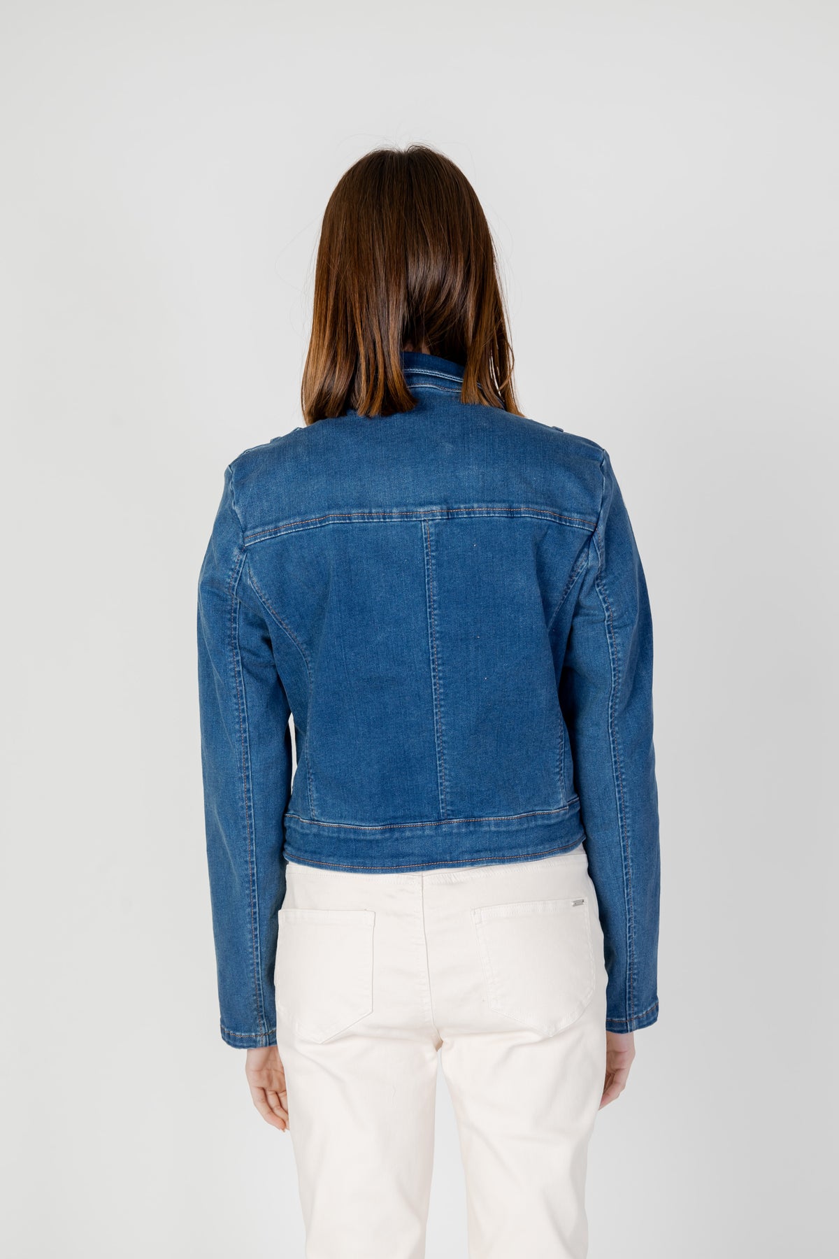 Veste Morgan De Toi couleur bleu — vue 3