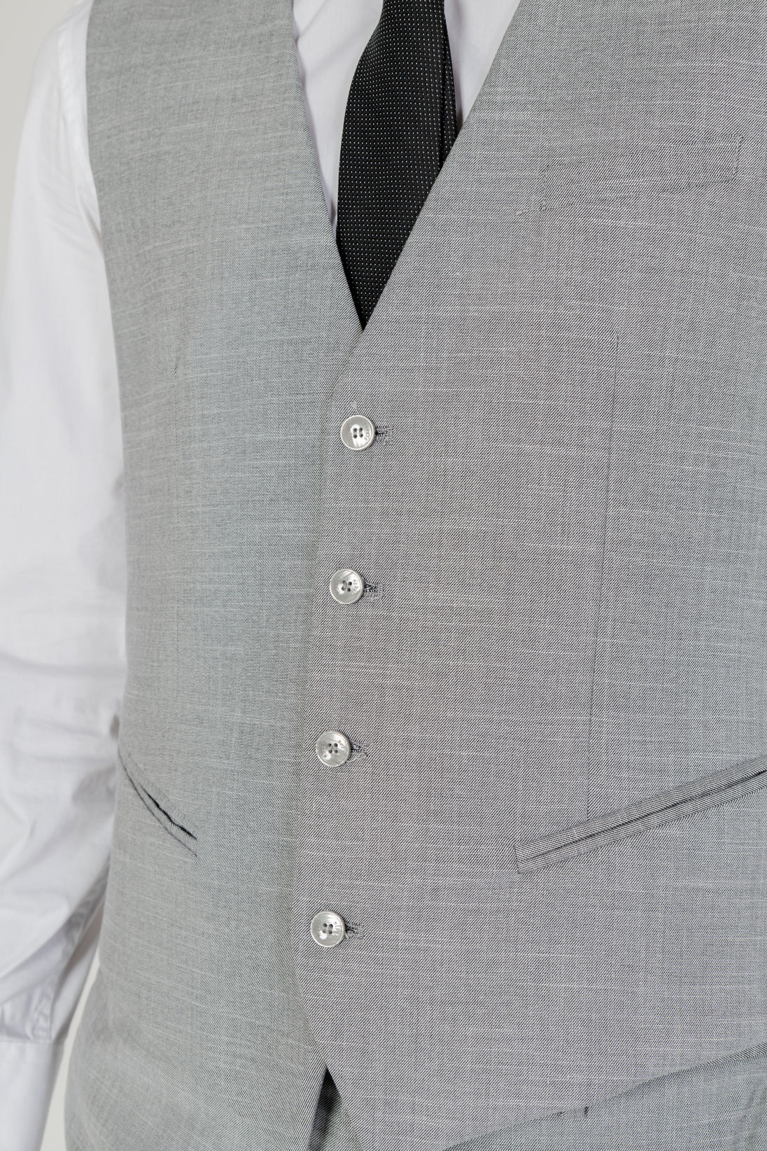 Gilet Antony Morato couleur gris — vue 5