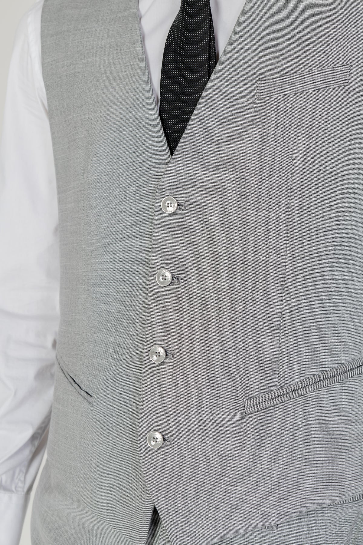 Gilet Antony Morato couleur gris — vue 5