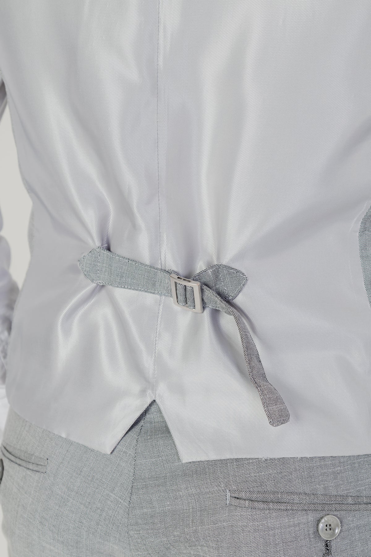 Gilet Antony Morato couleur gris — vue 3