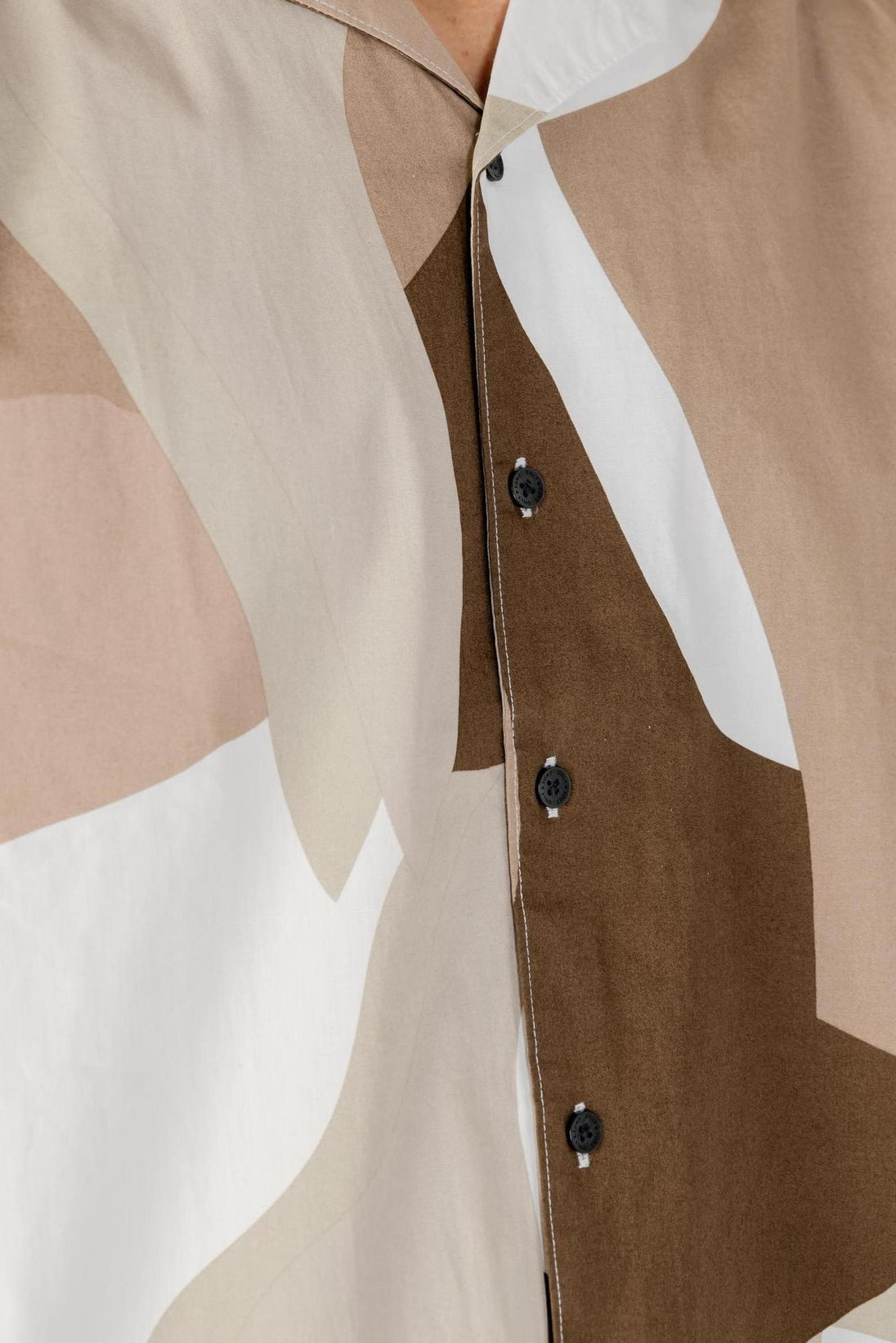 Chemise Only & Sons couleur marron — vue 3