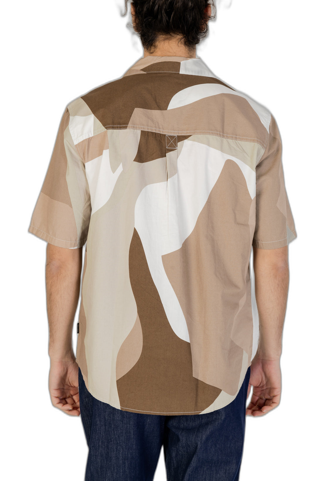 Chemise Only & Sons couleur marron — vue 2