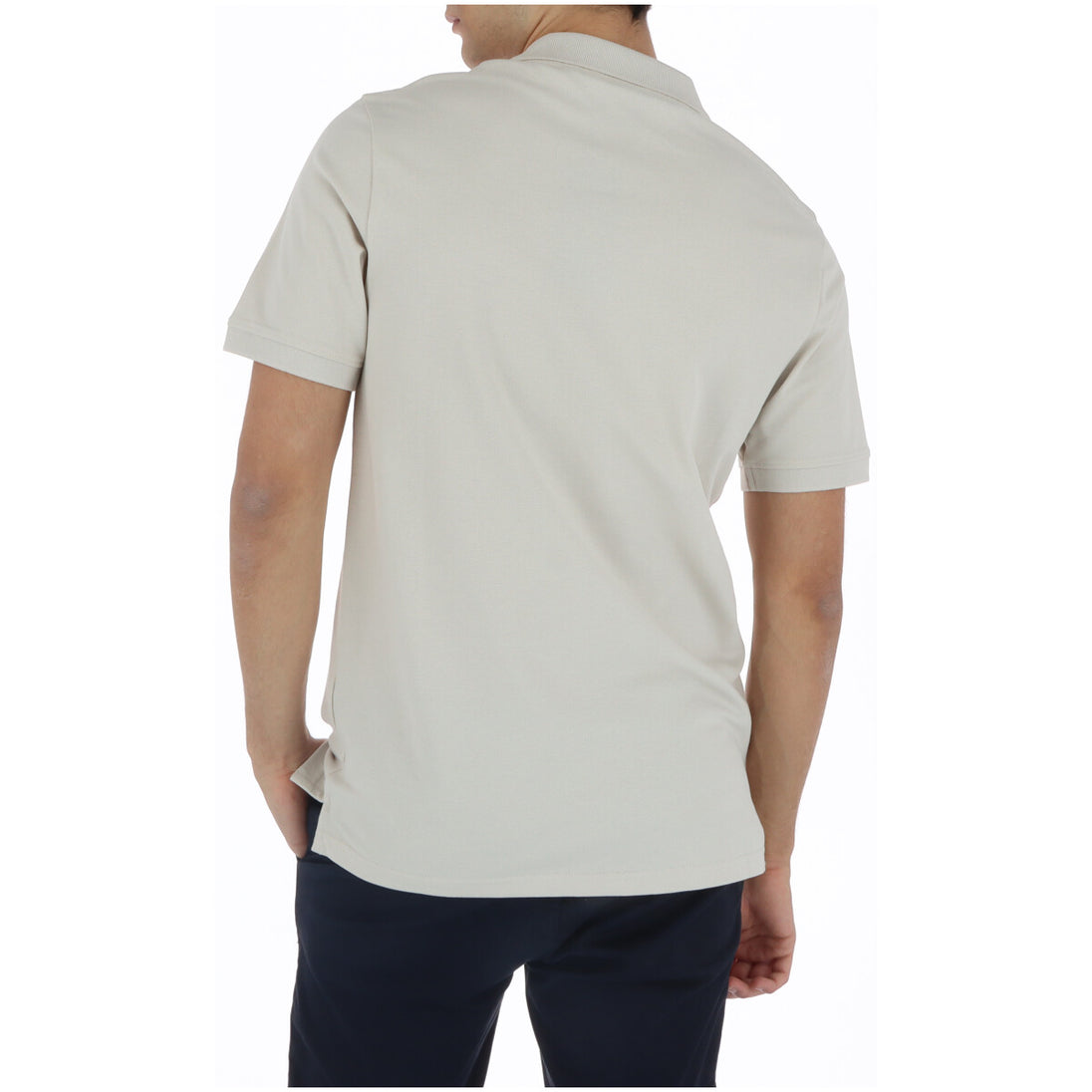 Polo Lyle & Scott couleur beige — vue 2