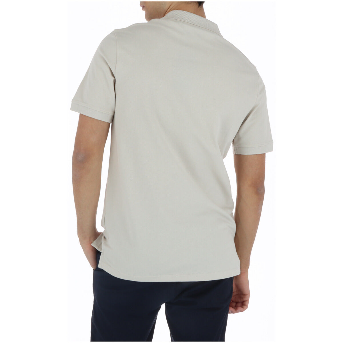 Polo Lyle & Scott couleur beige — vue 2