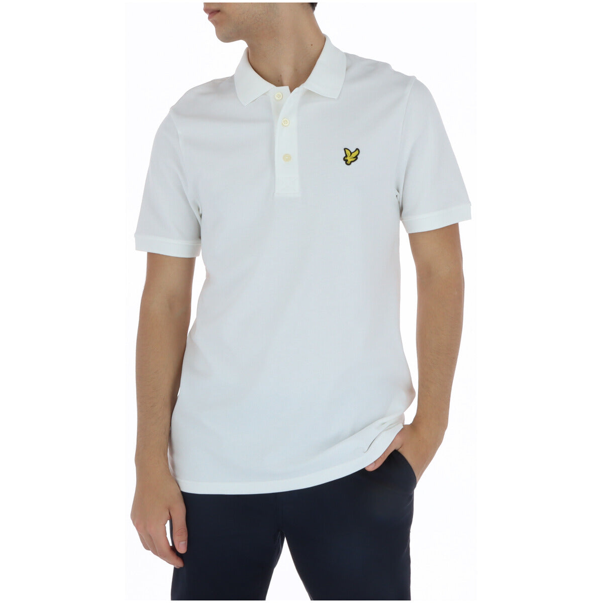 Polo Lyle & Scott couleur blanc