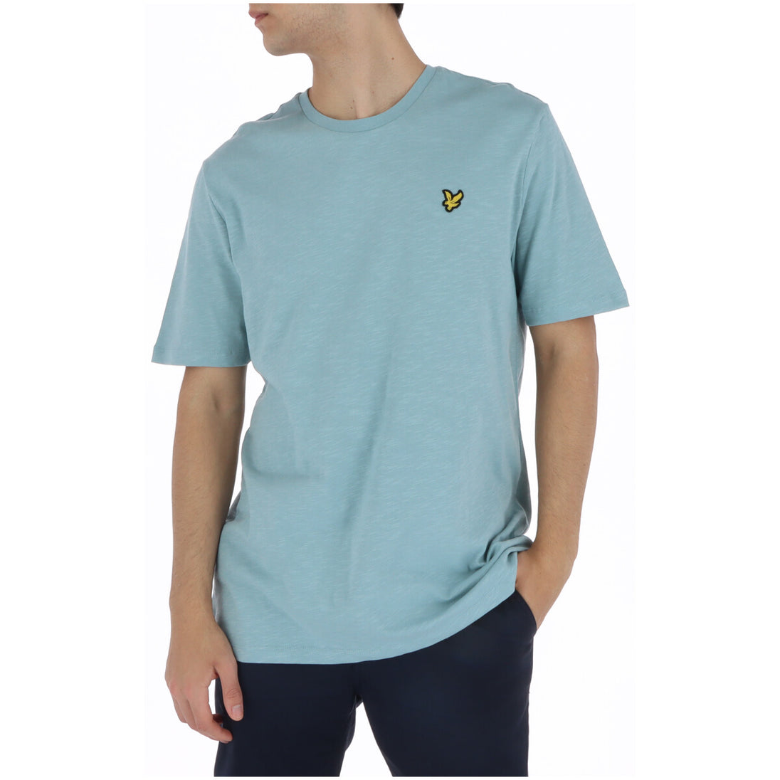 T-shirt Lyle & Scott couleur bleu azur