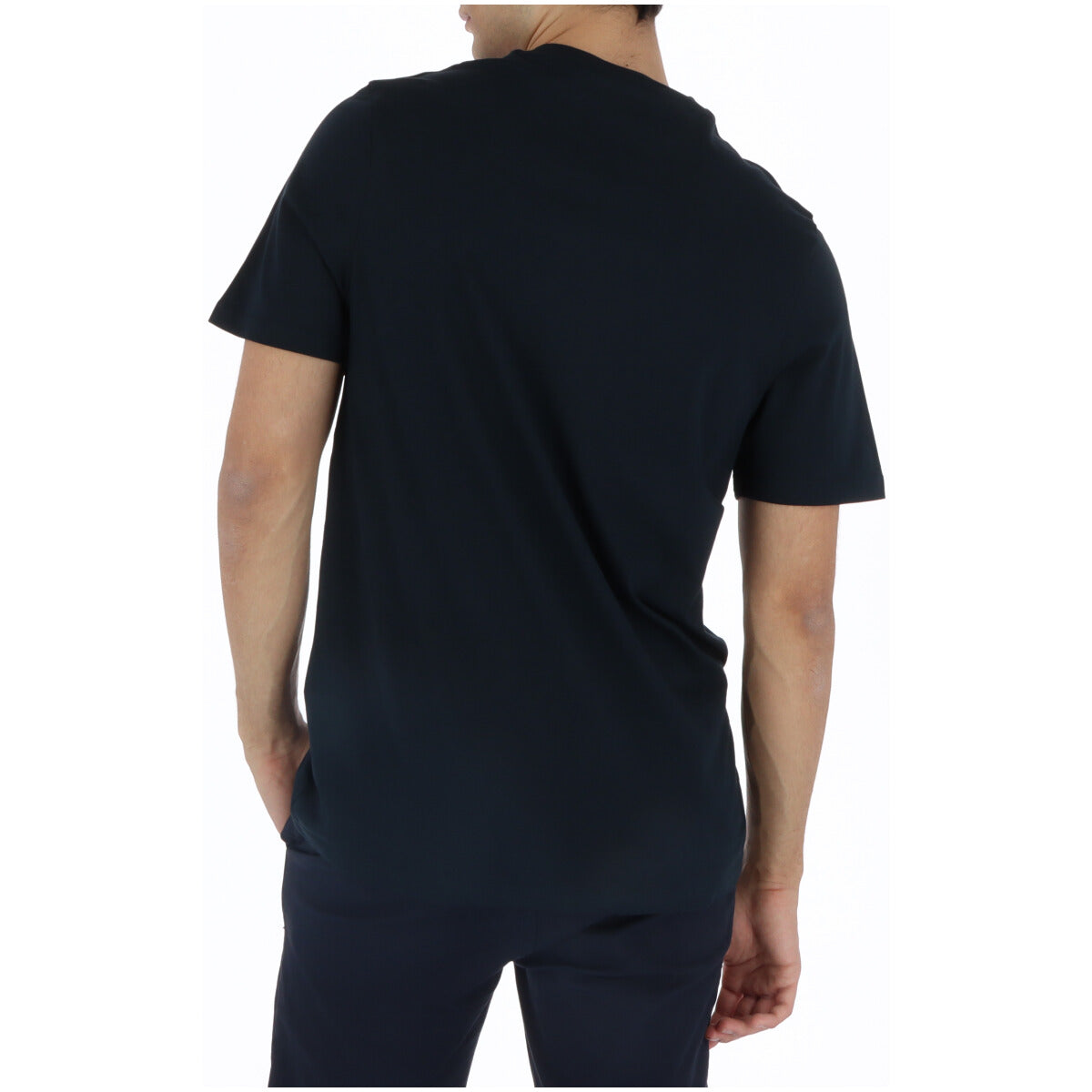 T-shirt Lyle & Scott couleur bleu — vue 2