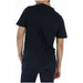T-shirt Lyle & Scott couleur bleu — vue 2