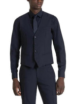 Gilet Antony Morato couleur bleu — vue 3