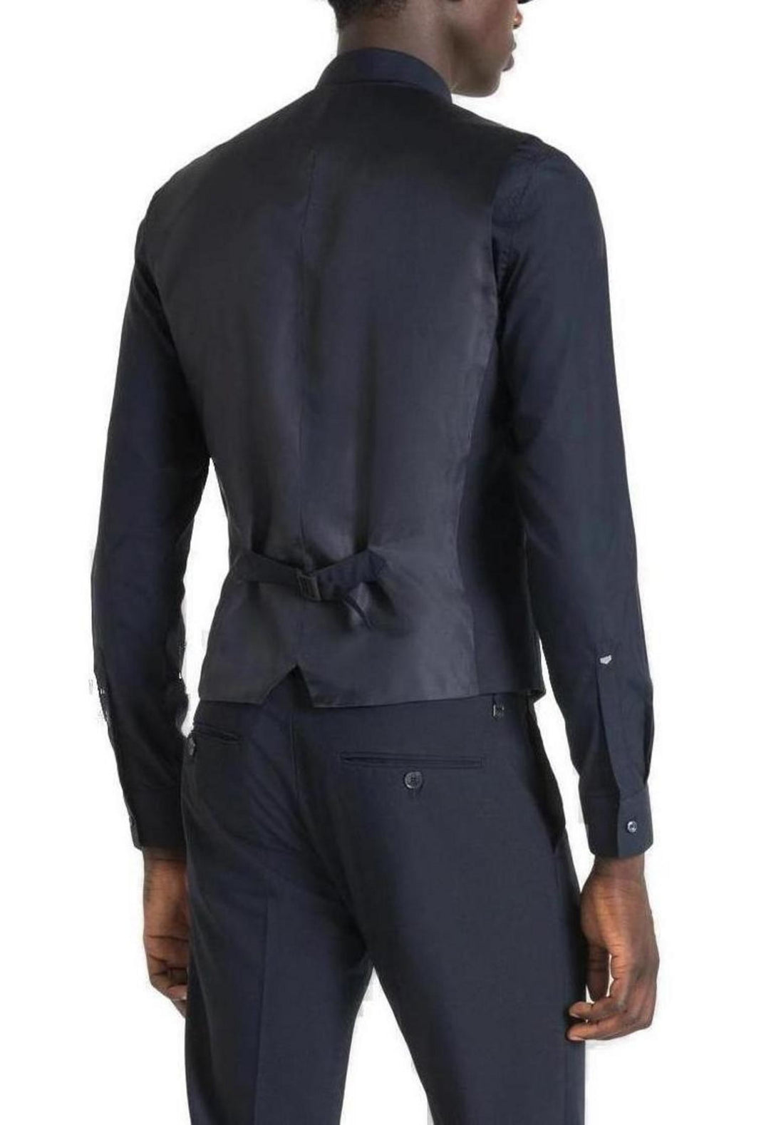 Gilet Antony Morato couleur bleu — vue 4