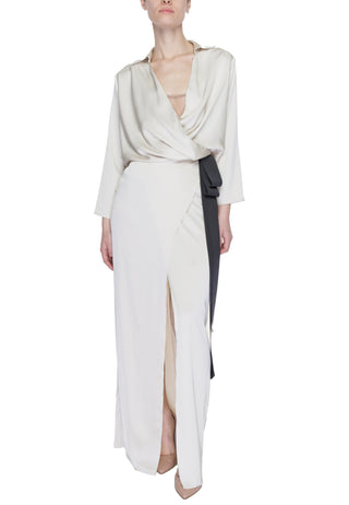 Robe Sandro Ferrone couleur beige