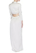 Robe Sandro Ferrone couleur beige — vue 3