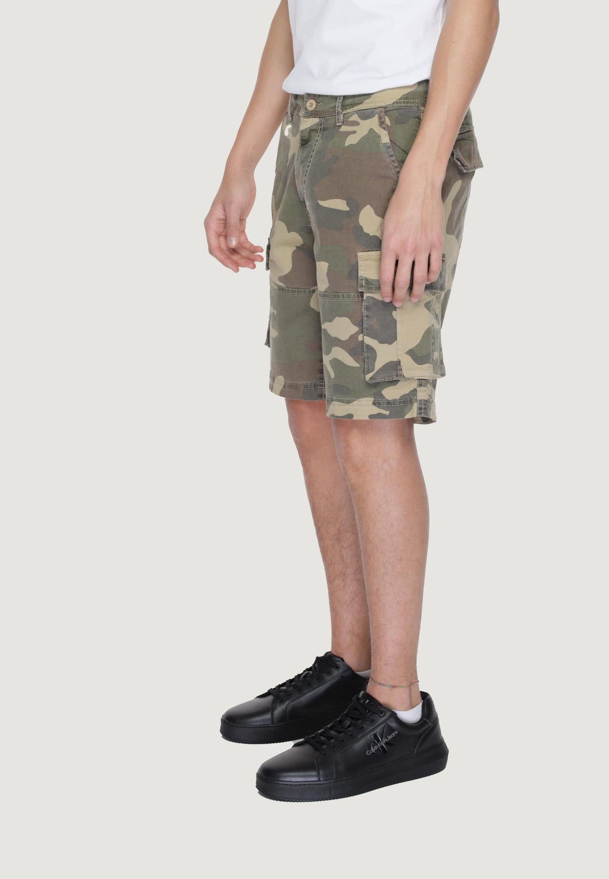 Bermuda U.s. Polo Assn. couleur beige — vue 3
