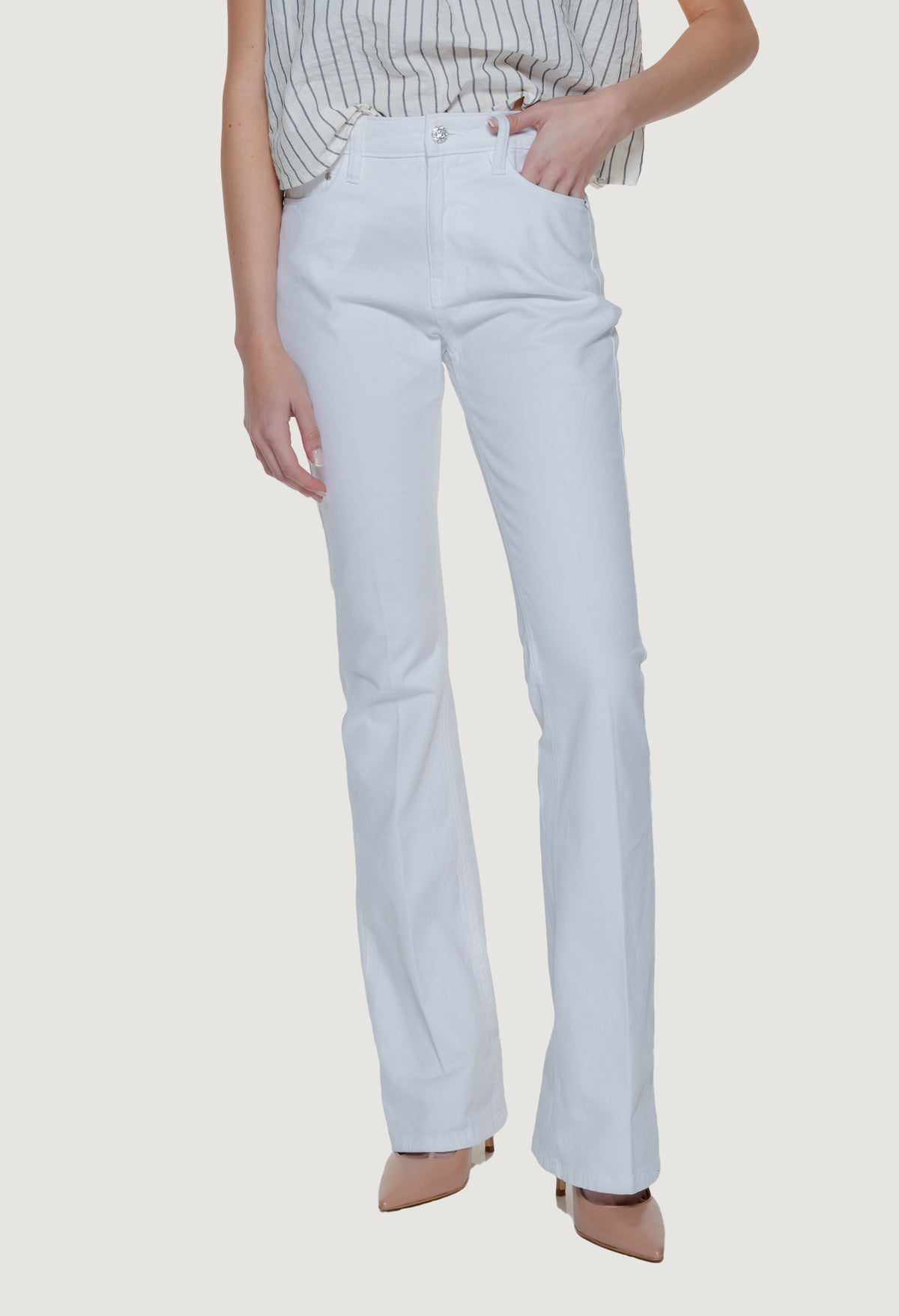 Pantalon Guess couleur blanc