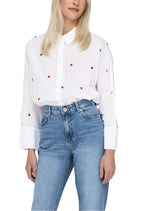 Chemise Only couleur blanc — vue 4